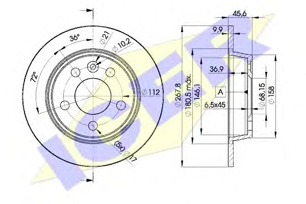 Disc frana