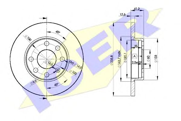 Disc frana