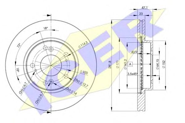 Disc frana