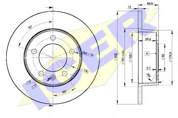 Disc frana