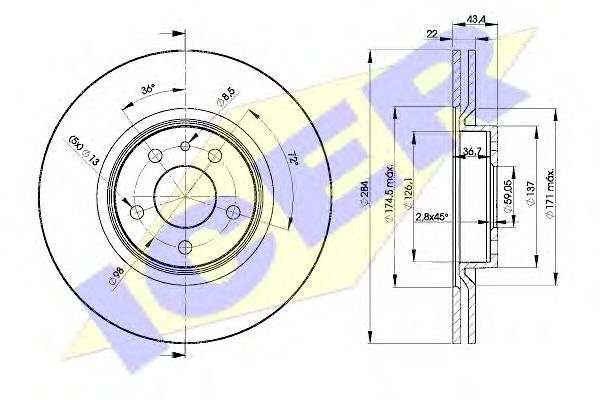 Disc frana