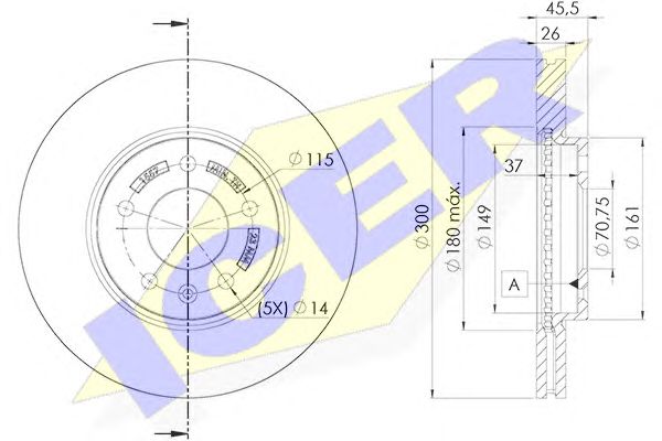 Disc frana