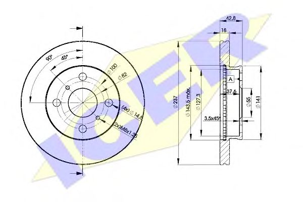 Disc frana