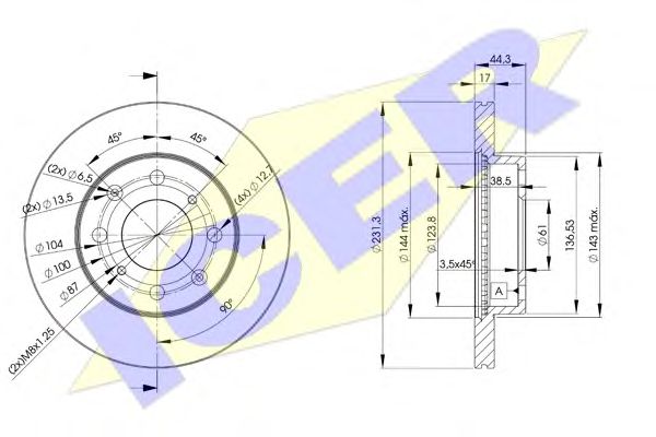 Disc frana