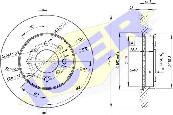 Disc frana