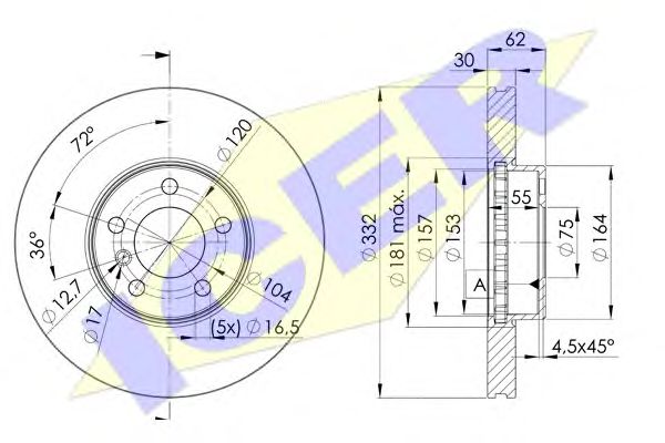 Disc frana