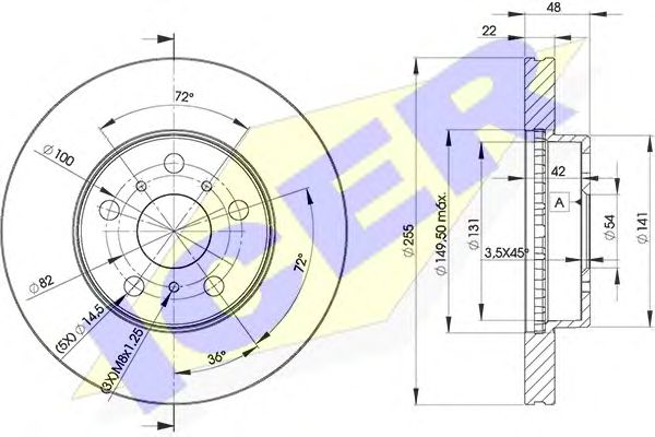 Disc frana