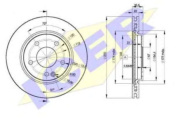 Disc frana