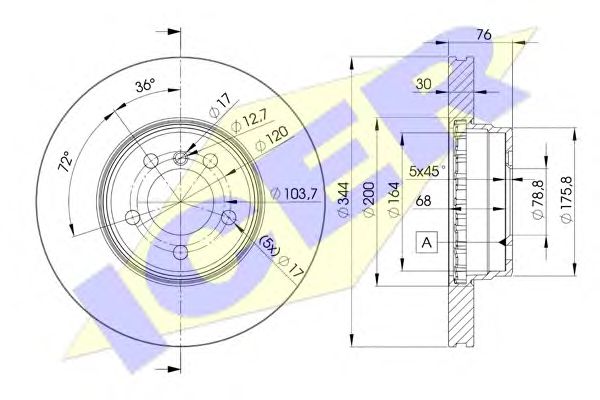 Disc frana