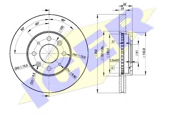 Disc frana