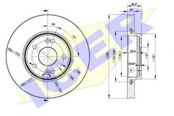 Disc frana