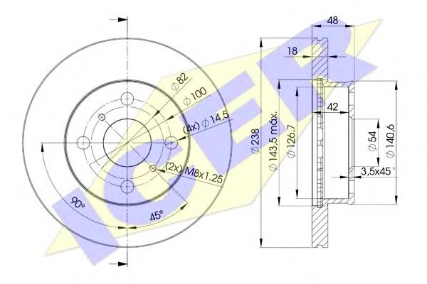 Disc frana