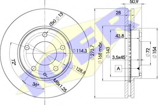 Disc frana