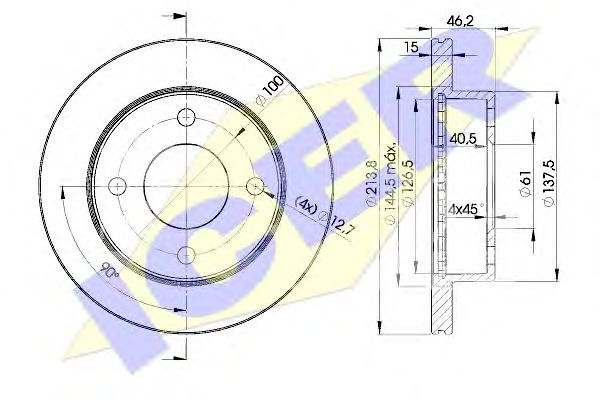 Disc frana