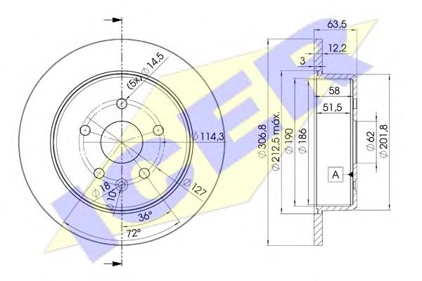 Disc frana