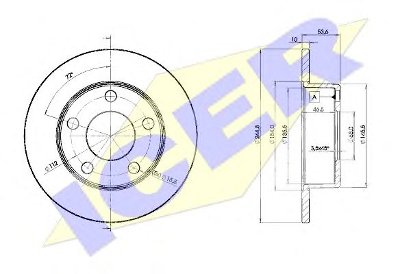 Disc frana