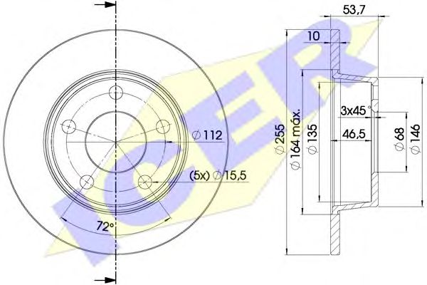 Disc frana