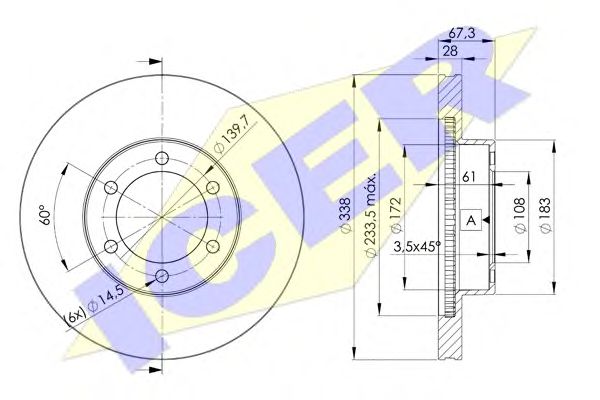 Disc frana