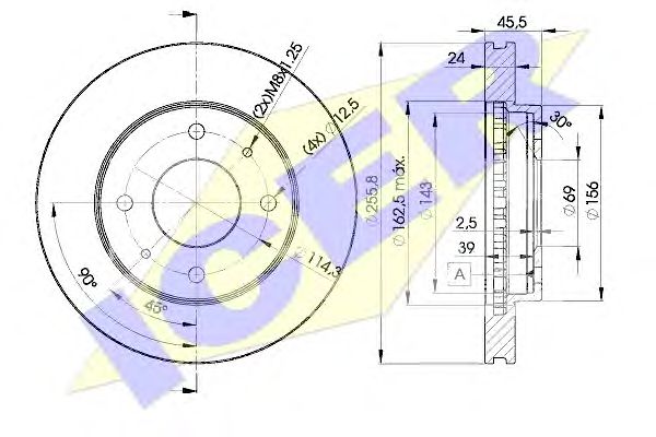 Disc frana