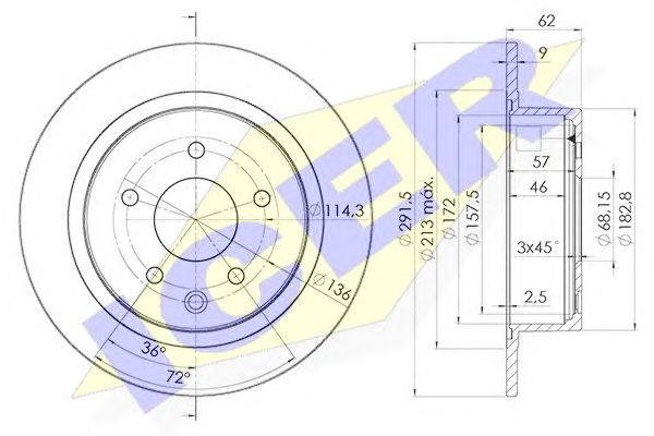 Disc frana