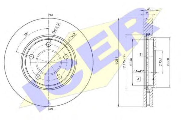 Disc frana