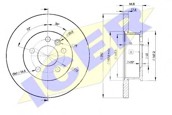 Disc frana