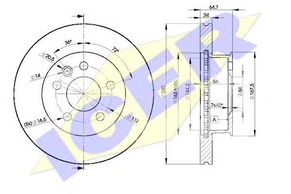 Disc frana