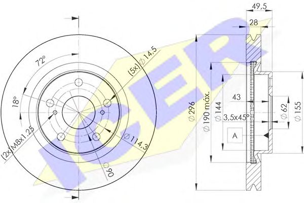 Disc frana