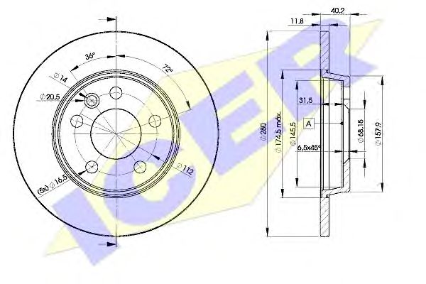 Disc frana