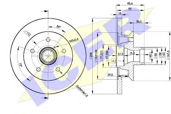 Disc frana