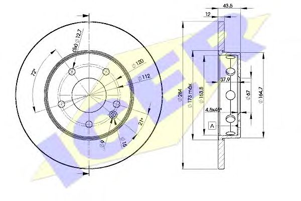 Disc frana