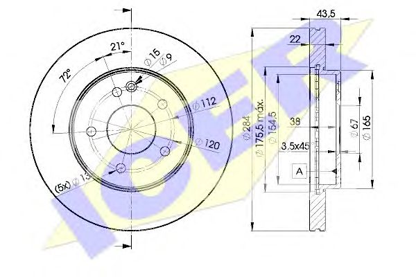 Disc frana