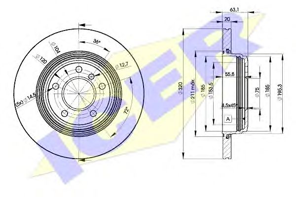 Disc frana