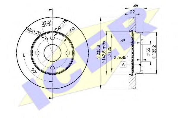 Disc frana