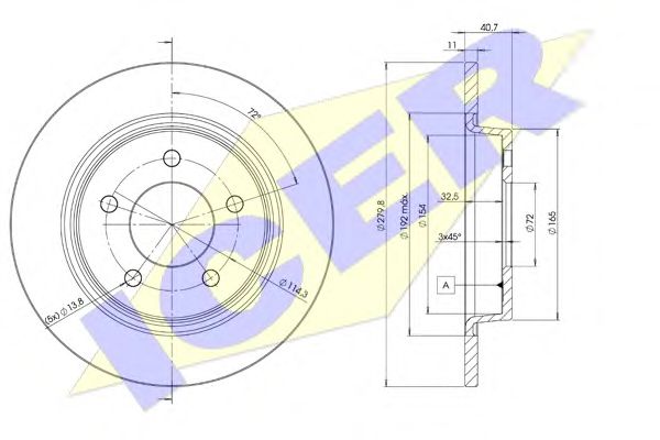 Disc frana