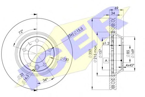 Disc frana