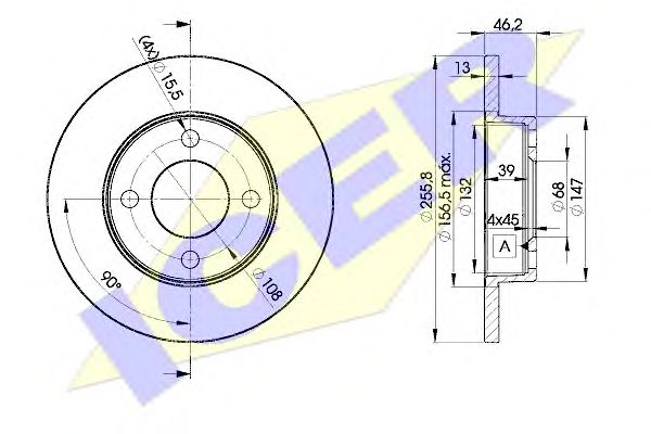 Disc frana