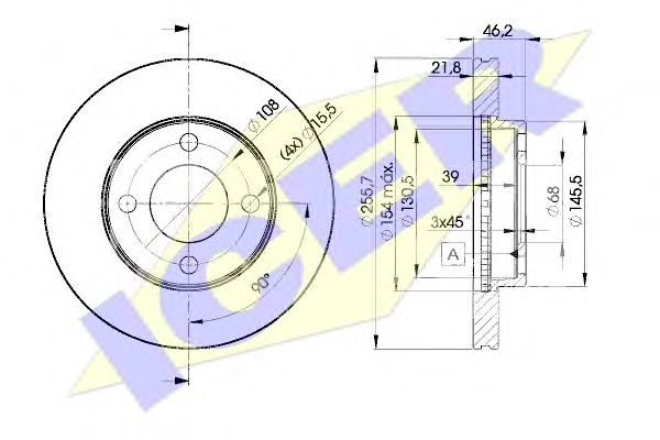 Disc frana