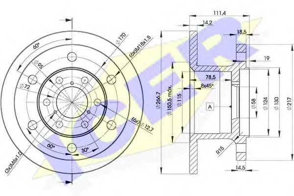 Disc frana