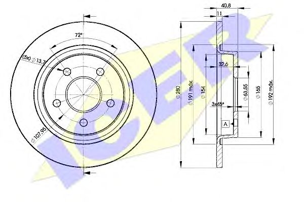 Disc frana