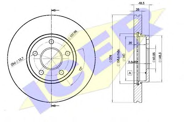 Disc frana