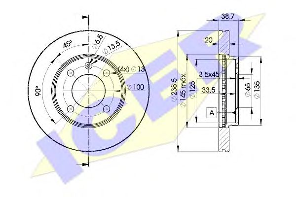 Disc frana