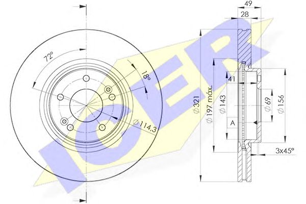 Disc frana