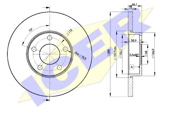 Disc frana