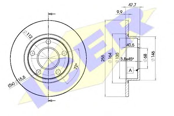 Disc frana