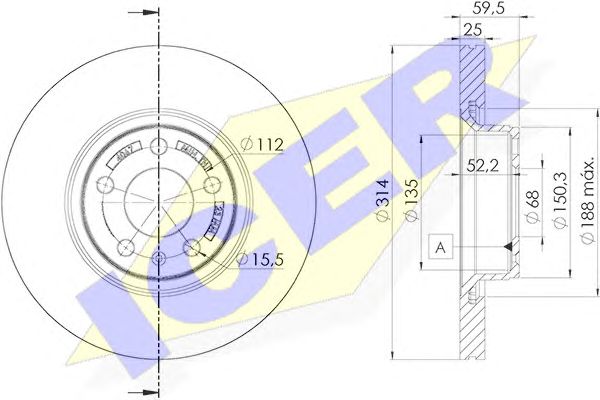 Disc frana