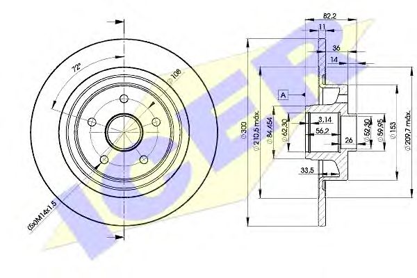 Disc frana