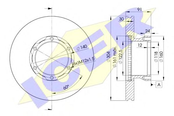 Disc frana