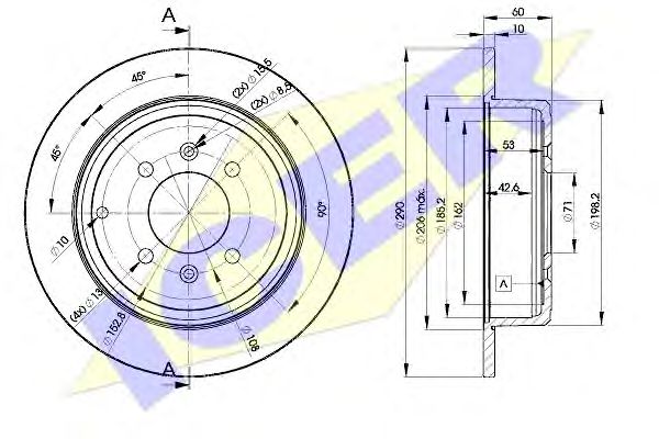 Disc frana