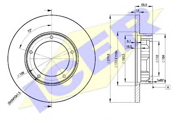 Disc frana